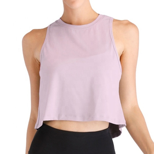 เสื้อยืดครอปสำหรับผู้หญิงเสื้อลำลองทรงหลวมผ้าคอตตอน - Product Image 1