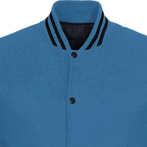 Chaquetas Varsity Letterman de Alta Calidad con Logotipos de Colegios Personalizados, Cuerpo de Lana Genuina y Mangas de Cuero para Invierno - Product Image 2