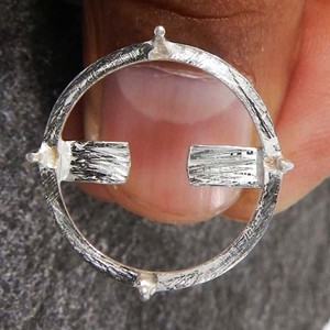 2025 Wholesale 925 Sterling <b>Silver</b> Semi Mounting DIY <b>Ring</b> 4mm 25mm Prong <b>Set</b> Plated Jewelry Components in Exporter Shape - Product Image 5