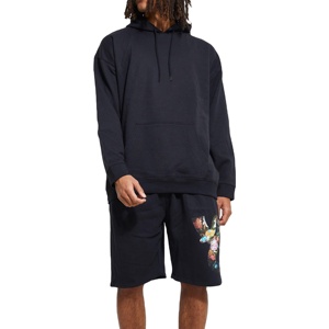 Venta al por mayor personalizado serigrafía hombres % algodón polar pulóver de gran tamaño con capucha pantalones cortos conjuntos de alta calidad adultos otoño - Product Image 1