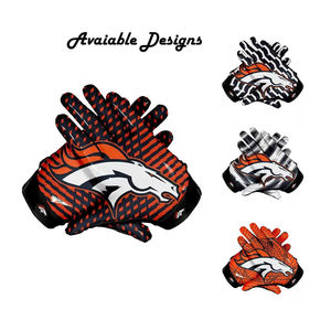 Premium American Football Receiver <b>Gloves</b> Custom Fit Sticky Grip <b>Gloves</b> Lightweight Breathable <b>Gloves</b> for Game Performance - Product Image 5