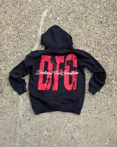 Sweat à capuche d'hiver coupe classique avec broderie et tissu polaire écologique, design unisexe - Qualité unique en gros - Product Image 4