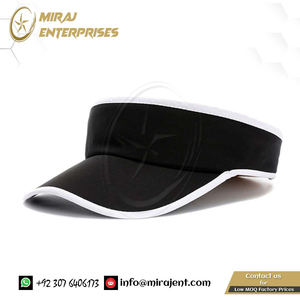 Personalizado Ciclismo Tenis Senderismo Visera Trim Adultos Hombres Mujeres Golf Sun Visor Hat Runner Hat Poliéster Deportes Sun Visor Cap Jogging - Product Image 4