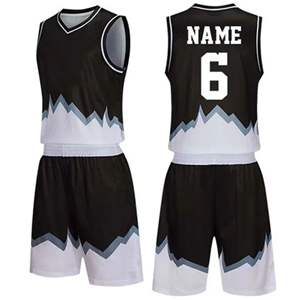 Venta caliente uniforme de baloncesto para ropa deportiva nuevo diseño adultos tamaños al por mayor logotipo personalizado/color transpirable uniforme de baloncesto - Product Image 1