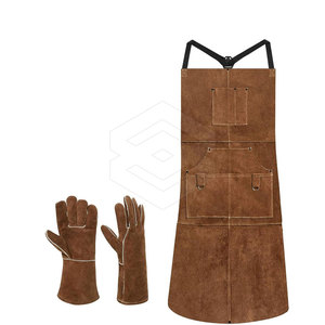 Grembiule da giardino senza maniche in pelle sintetica per la protezione dei lavoratori - Product Image 1