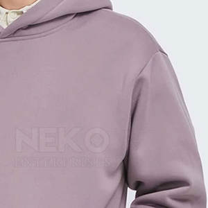Sudadera con capucha holgada de algodón 100% para hombre al por mayor, cómoda, básica, con patrón sólido, último diseño de invierno, cuello con capucha - Product Image 5