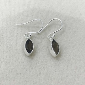 925 <b>Sterling</b> <b>Silver</b> Smokey Quartz <b>Earrings</b> Cute Indian Women's Fashion Wedding Jewelry Wholesale 925 <b>Sterling</b> <b>Silver</b> Wedding - Product Image 2