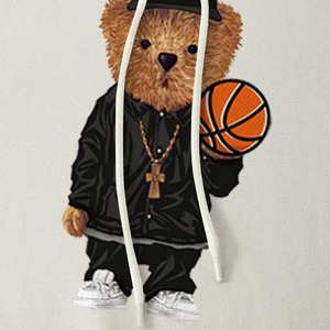 Hiver Hot Selling 2024 Polyester et coton polaire couleur unie hommes Hoodies Sweater Warm Small Logo Print Hoodies - Product Image 5