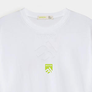 Haut de gamme surdimensionné pour hommes T-Shirt personnalisé poids lourd en coton organique respirant Streetwear Fashion Tee OEM - Product Image 3