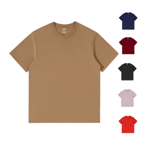 เสื้อยืดคอกลมสำหรับผู้ชายเสื้อยืดโลโก้ปรับเปลี่ยนได้บาง230กรัมต้านจุลชีพ - Product Image 2