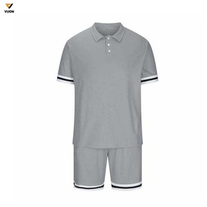 เซ็ตสองชิ้นของผู้ชายเสื้อแขนสั้นและชุดเสื้อแขนสั้นสำหรับสวมใส่ในฤดูร้อนสินค้ามาใหม่2025 - Product Image 4