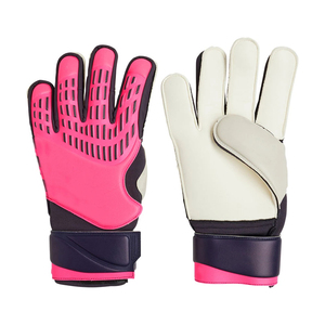 Gants de gardien de but de football professionnel en gros personnalisés de haute qualité contact allemand latex souple caoutchouc de silicone pour l'extérieur - Product Image 2