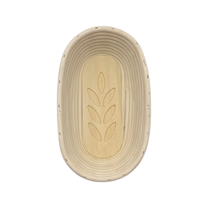 Handmade Eco-friendly Natural Rattan Reusable Non-Toxic Bread Proofing Basket Removable Liner Spiral Motif <b>Baking</b> <b>Pastry</b> <b>Tool</b> - Product Image 2