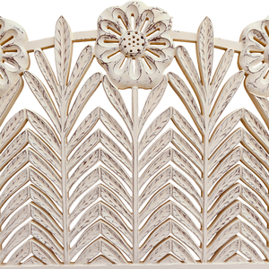 Handmade Floral Wood Carved <b>Wall</b> Decor Carved <b>Headboard</b> Only Half Moon Painted Wooden <b>Wall</b> <b>Mount</b> <b>Headboard</b> Bedroom Furniture - Product Image 3