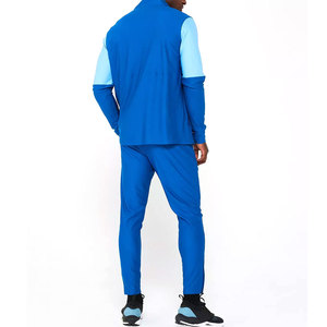 Conjunto de chándal de gimnasio para hombre, traje de Jogger personalizado de algodón y poliéster, traje de entrenamiento de dos piezas con diamantes de imitación por sublimación DTF DTG - Product Image 2