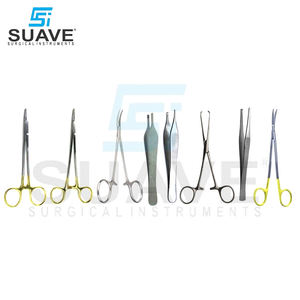 SUAVE SURGICAL INSTRUM Juego de Instrumentos de Cirugía Plástica, Instrumentos Quirúrgicos de Apendicectomía de Buena Calidad, 22 Piezas - Product Image 2