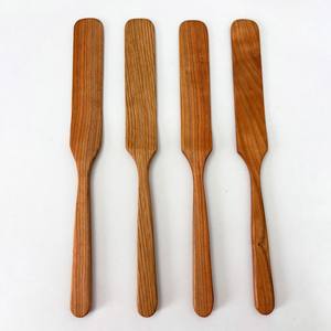 Spatules en bois durables de bon choix pour la maison et le restaurant ustensiles de cuisine spatules de cuisson en bois - Product Image 1