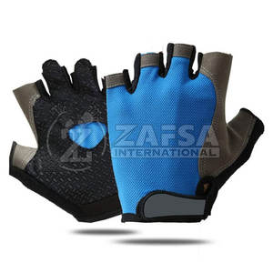 Nouveaux gants d'été demi-doigt Sports de plein air gants de gymnastique fabriqués au Pakistan gants de sport - Product Image 6