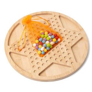 Damas ecológicas, juego de mesa de damas chinas exquisitas ligeras y duraderas, para entretenimiento en el hogar para niños - Product Image 4