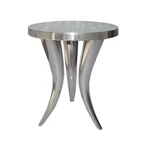 Azora Industries Mesa de centro de aluminio moderna Altura ajustable Venta caliente Mesa de té para muebles para el hogar - Product Image 4