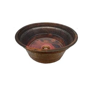 Tendance chaude Antique De Luxe Simple Bol Cuivre Évier En Métal Ustensile Lavage Navire pour Cuisine Salle De Bains Hôtel - Product Image 1