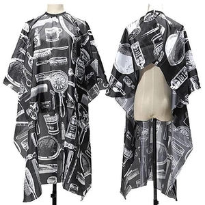 Capa De Peluquería De Diseñador En Color Sólido Al Por Mayor, Accesorios De Barbería De PVC, Cubierta Para Ropa - Product Image 3