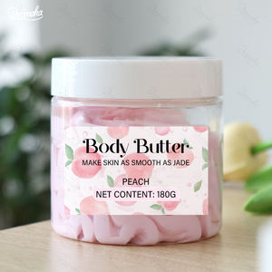 Hidratante Natural no graso cura las manos agrietadas y la piel seca FAVORITOS DE CAÍDA Mantequilla corporal batida Manteca de karité Mantequilla de melocotón - Product Image 2