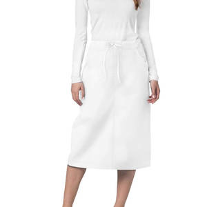 กระโปรงสครับผ้าบางโมคิวดีไซน์ตามสั่งสีต่างๆกระโปรงขัดวัสดุทนทาน - Product Image 5