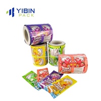 Rouleau de film d'emballage personnalisé pour sachets de café, snacks, bonbons, biscuits – Rouleau composite en aluminium