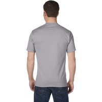Camiseta de Manga Corta de Alta Calidad y Bajo Precio, Tejida en Spandex/Algodón, de Color Sólido, Corte Ajustado, Cuello Redondo, Estampada y Personalizada para Hombre, Bangladesh
