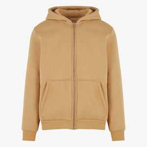 Classical & Indemand Oversized Zipper <b>Hoodie</b> For Men Long Sleeve 100% Cotton Premium Pullover With Custom Logo & Embroidery - Product Image 5