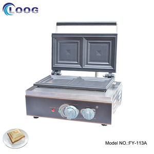 Máquina de parrilla de prensa de sándwich comercial al <span class=keywords><strong>mejor</strong></span> precio Máquina de sándwich de calor eléctrico - Product Image 6