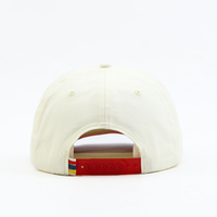 Casquettes de baseball brodées 3D bicolores jaunes en tissu éponge, style sportif avec cordon, vente en gros ODM, pour voyage, activités de plein air, pêche, Injae Vina Vietnam
