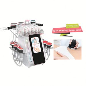 เครื่องมืออิเล็กโทรเทอราปีอเนกประสงค์ 13-in-1 80KHz สำหรับสลายไขมัน กระชับสัดส่วน พร้อมระบบทำความร้อนด้วยแสงสีแดงพลังงานต่ำ - Product Image 2