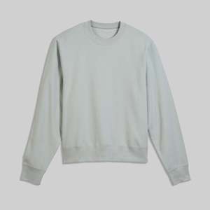 Sudadera de cuello redondo para mujer, de algodón reciclado, tejido, con capucha, teñido liso, ecológico, impermeable, estampado serigráfico, para invierno - Product Image 1