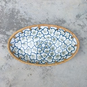 Vajilla de Cerámica y Ratán Artesanal Vintage - Product Image 4