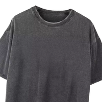 T-shirt en coton lourd de qualité supérieure, coupe classique, logo personnalisé, streetwear unisexe, haute qualité, respectueux de l'environnement, fabrication OEM