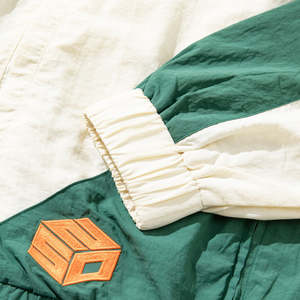 Chaqueta Cortavientos Deportiva de Talla Grande para Hombre, Diseño de Logotipo Personalizado, Ropa Deportiva de Nailon, Conjunto de Sudadera con Capucha de Invierno, Resistente al Viento y Transpirable - Product Image 5