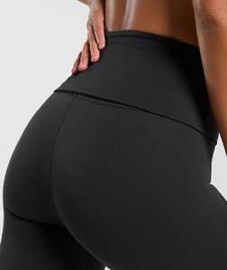 Pantalon de yoga taille haute avec logo personnalisé européen et américain Leggings de fitness collants de gymnastique sans couture pour femmes Yoga en première ligne - Product Image 6