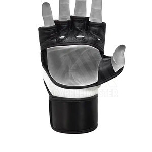 Gants professionnels MMA demi-doigt avec protection du poignet Gants de boxe Offre Spéciale imperméables confortables à bas prix Nouveau style - Product Image 3