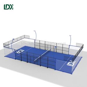 LDK equipos deportivos Fábrica Venta al por mayor Buen Precio 20 * 10M Pista de Pádel con techo Para pista de pádel costo - Product Image 3