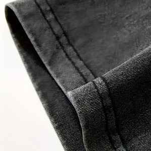 เสื้อยืดโอเวอร์ไซส์ผู้ชายวินเทจผ้าฝ้าย100% 220gsm เสื้อยืดปรับแต่งได้พร้อมตัวอย่างฟรี2025ระบายอากาศได้ดีและซักกรดแห้งเร็ว - Product Image 4