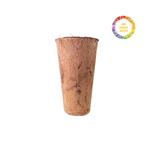 Olla de fibra de coco duradera hecha a mano con cáscara de coco para jardinería comercial - Product Image 2