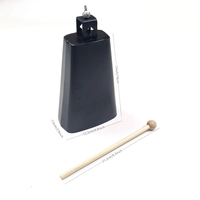 Logo personnalisé rallyes sportifs fabricant de bruit Cheer Graduation célébrations Cowbell Instruments de musique Percussion Drum Cowbell