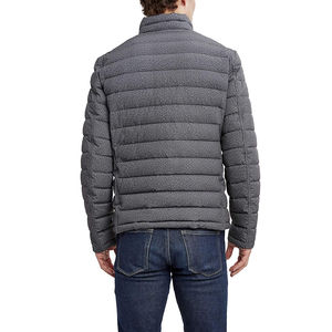 Reasonable Price <b>Long</b> Sleeve <b>Men</b> Puffer Wholesale Best Quality Mesh Lining Polyester Fabric Full Zipper Windproof Puffer <b>Jacket</b> - Product Image 6