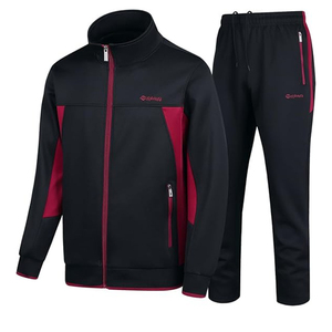 New Style Comfortable <b>Pullover</b> <b>Men</b> Track Suit Zip Pocket <b>Men</b> Track Suit Slim Fit Best Fashion <b>Men</b> Track Suit - Product Image 1