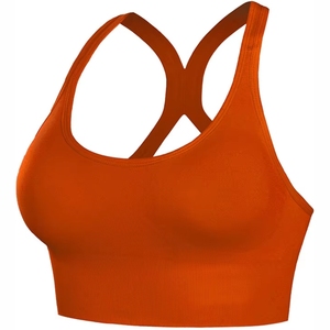 Suministro de fábrica Sujetador deportivo ligero y cómodo para mujer Diseño personalizado Sujetador de compresión de Yoga de talla grande Posición del logotipo frontal - Product Image 4
