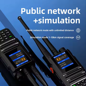 Jmtech T380 4 gam zello Android PoC + VHF đài phát thanh 5000km dài phạm vi nói chuyện Sim thu phát thẻ Walkie Talkie với wifi mạng - Product Image 5