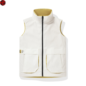 Gilet en polaire pour homme avec logo personnalisé OEM, coupe ajustée, polaire polaire sans manches, veste zippée intégrale, gilet en polaire pour la chasse et les activités de plein air pour homme - Product Image 3