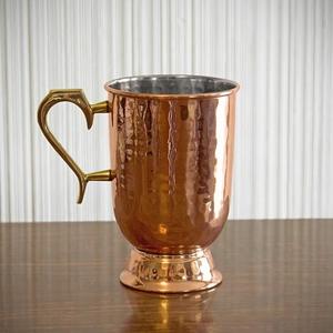 Conception martelée cuivre bière et café fait à la main tasse meilleure vente cuisine décorative tasse en cuivre au prix de gros - Product Image 6